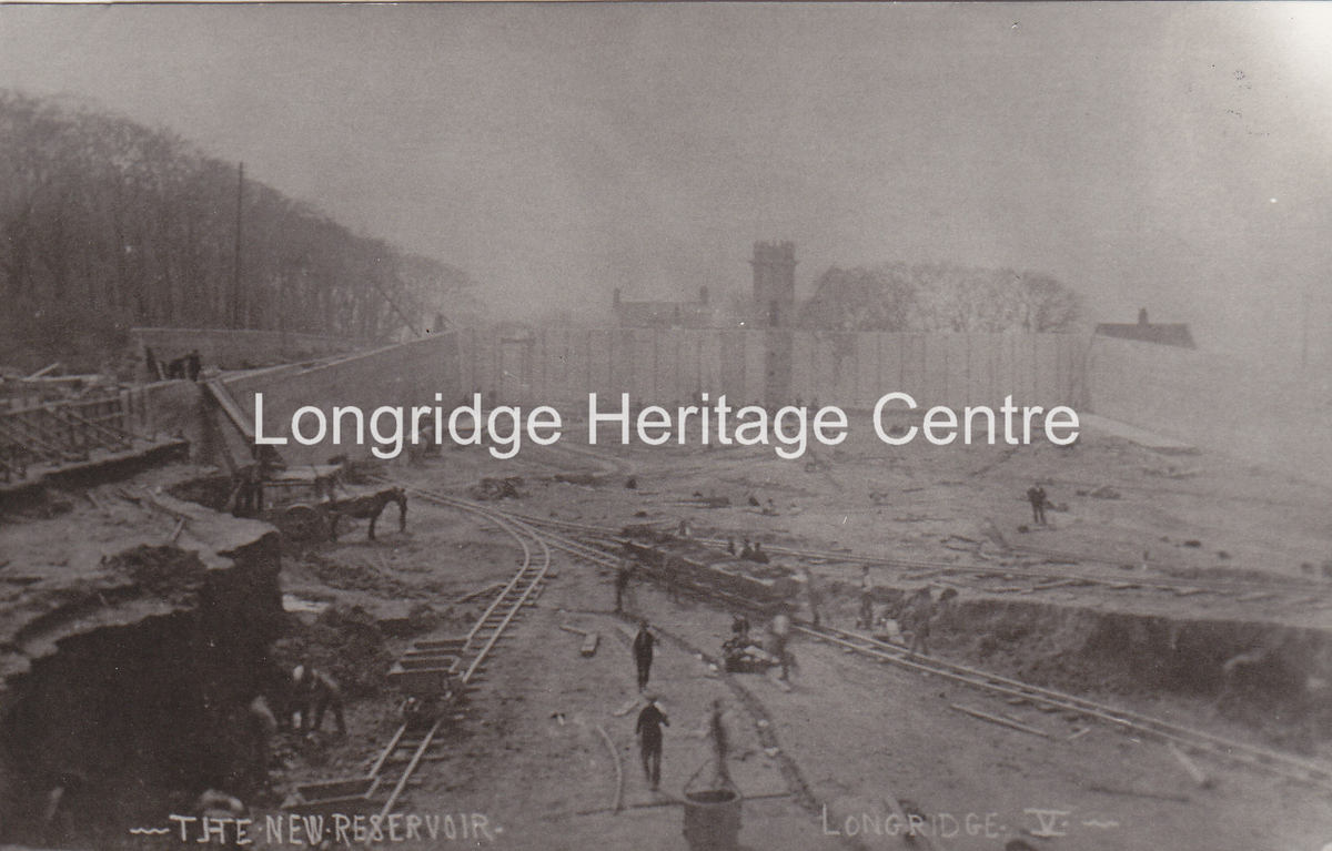 124A - Dilworth Waterworks - Under construction - 1906